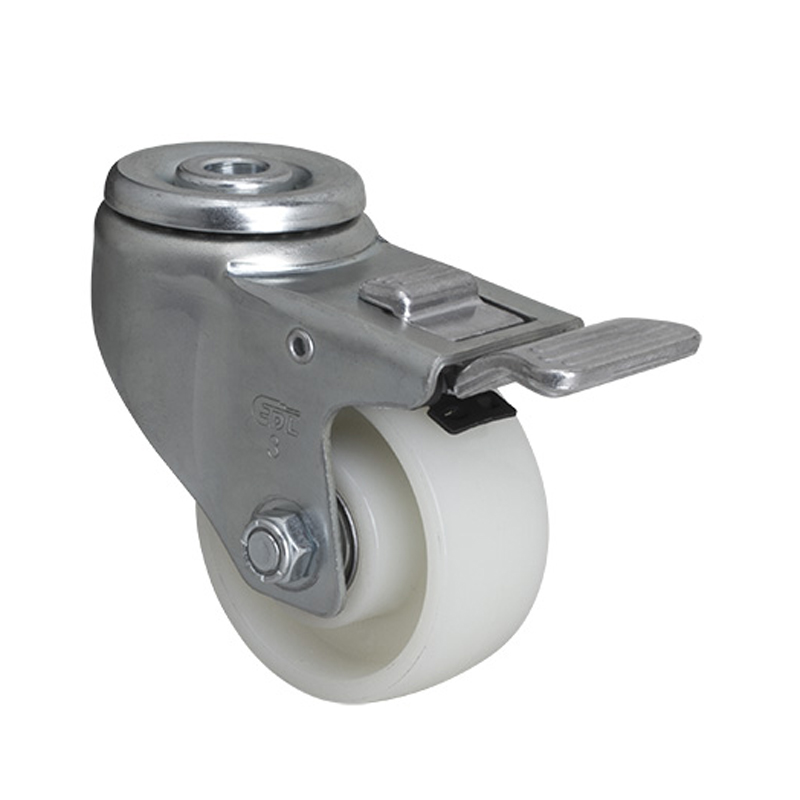 EDL Medium 3" 150kg Bolt Hole Al. Dual Brake TPA Caster 50183P-503-26