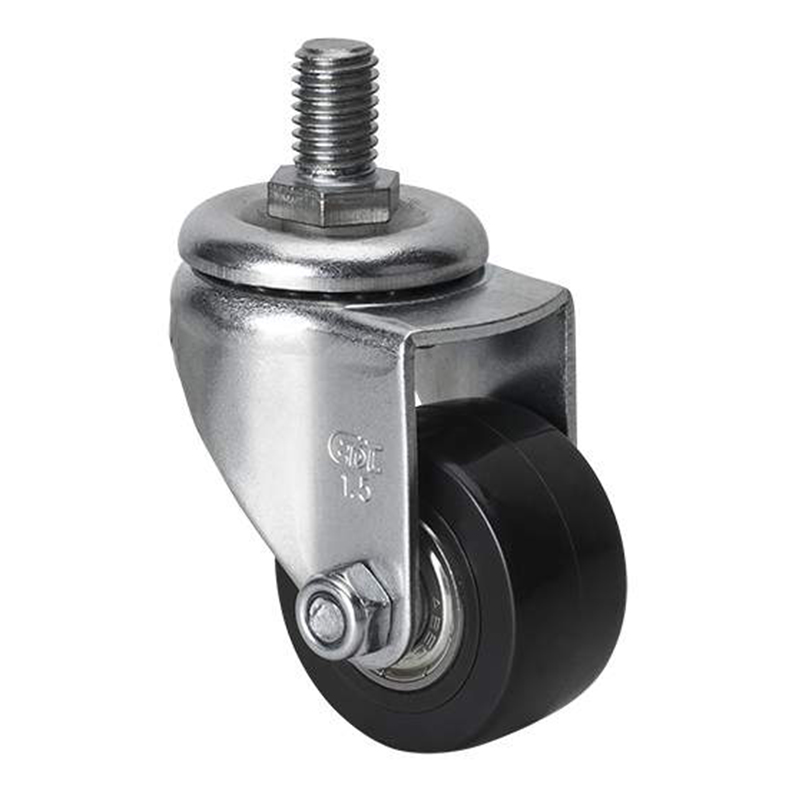 EDL Mini 1.5'' 35kg Threaded Swivel PU Caster 261315-2615-66