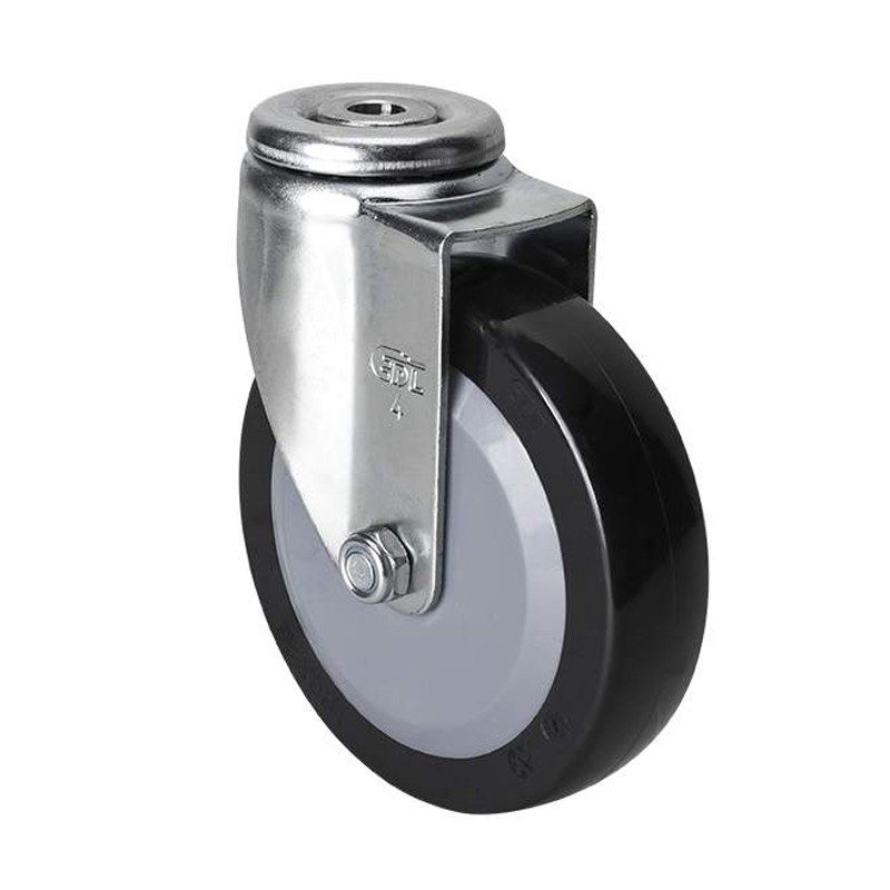 EDL Light 4'' 60kg Bolt Hole Swivel PU caster 36174-364-64