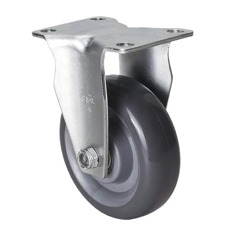 EDL Medium 4" 150kg Rigid PU Caster 50104-504-76