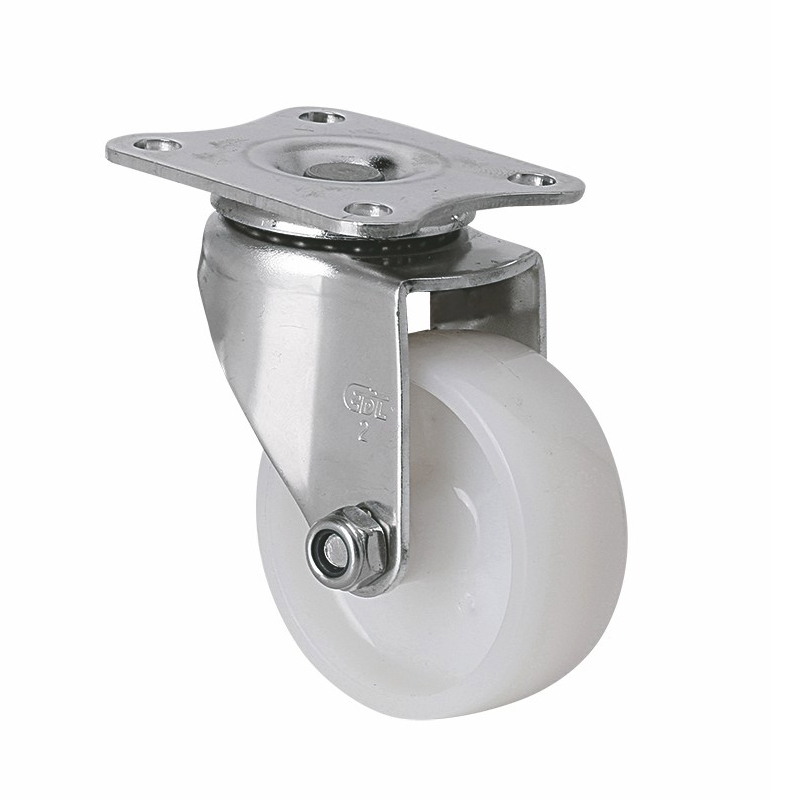 EDL Stainless Steel Mini 2'' 50kg Plate Swivel PA Caster S26712-S262-23