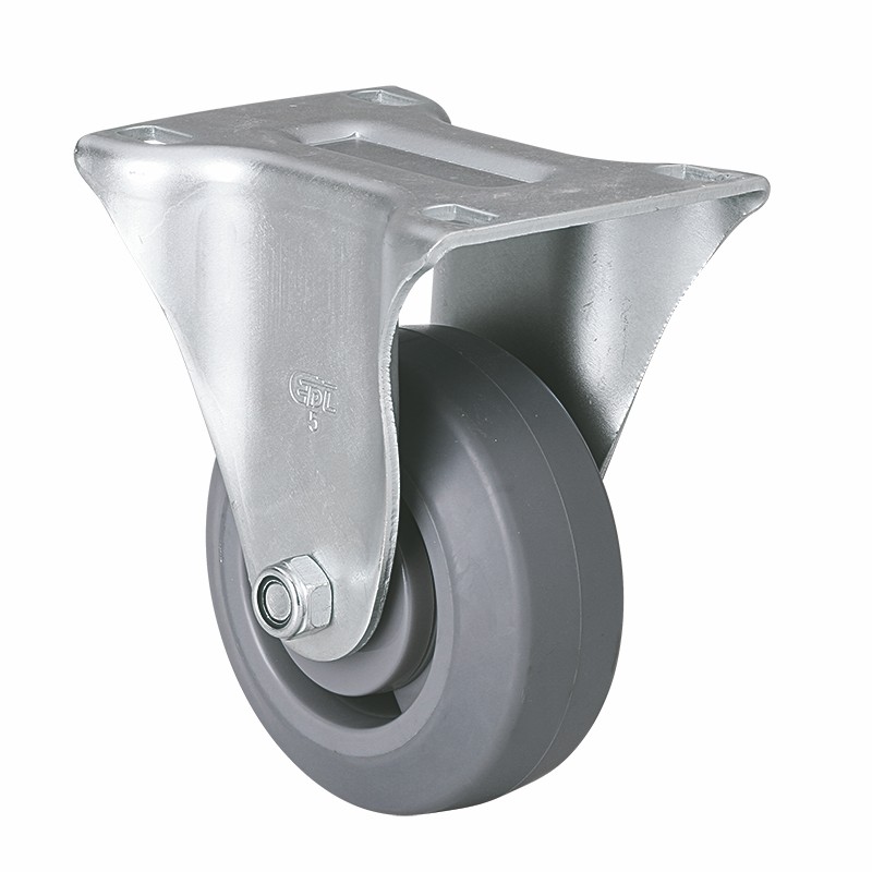 EDL Heavy 5" 300kg Rigid TPE Caster 77105-705-56/M12X80