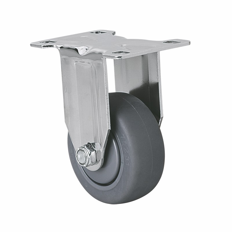 EDL Medium 3'' 110Kg Rigid TPE Caster 57203-573-57