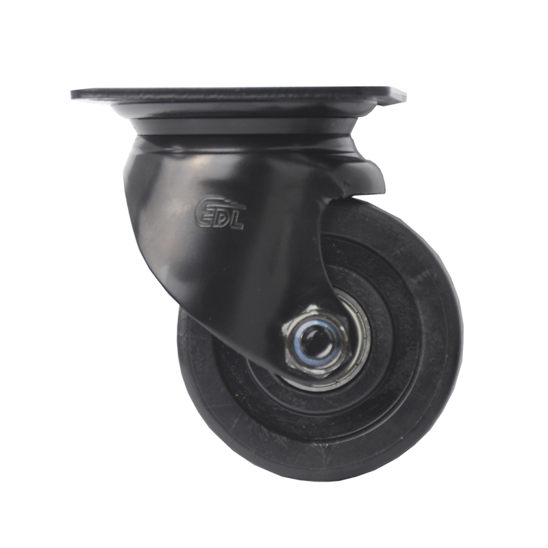 EDL Low Gravity 2.5" 450kg Plate Swivel PA Machine Caster M433125-M4325-16