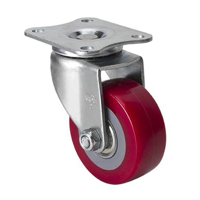 EDL Mini 2'' 40kg Plate Swivel TPU Caster 26112-262-86