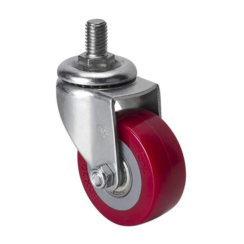 EDL Mini 2'' 40kg Threaded Swivel TPU Caster 26132-262-86