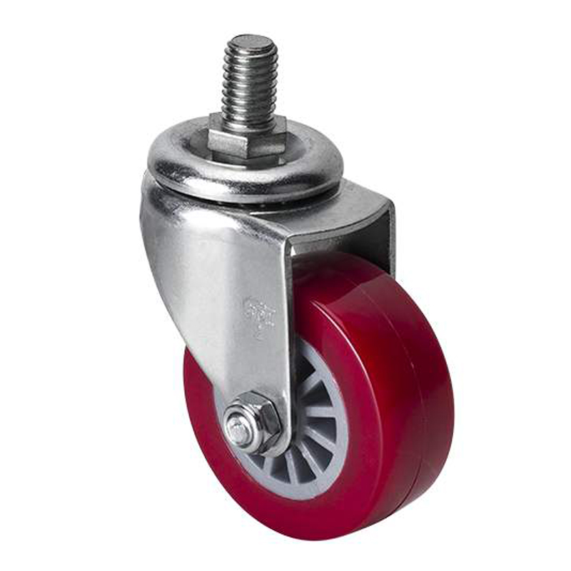 EDL Mini 2'' 35kg Threaded Swivel TPU Caster 26132-262-83