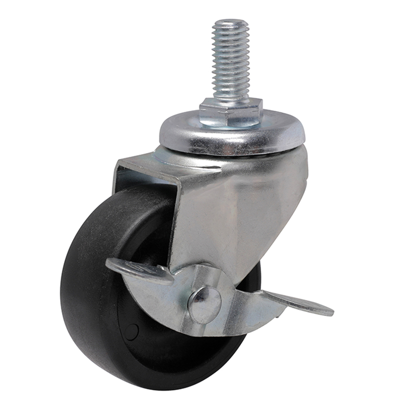 EDL Light 2.5'' 70kg Threaded Axle Brake PO Caster 331425A-3625-02/A