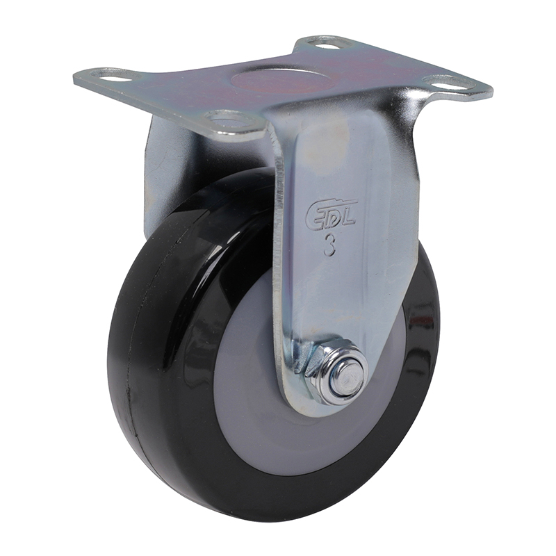 EDL Light 3'' 60kg Rigid PU Caster 33103-363-64