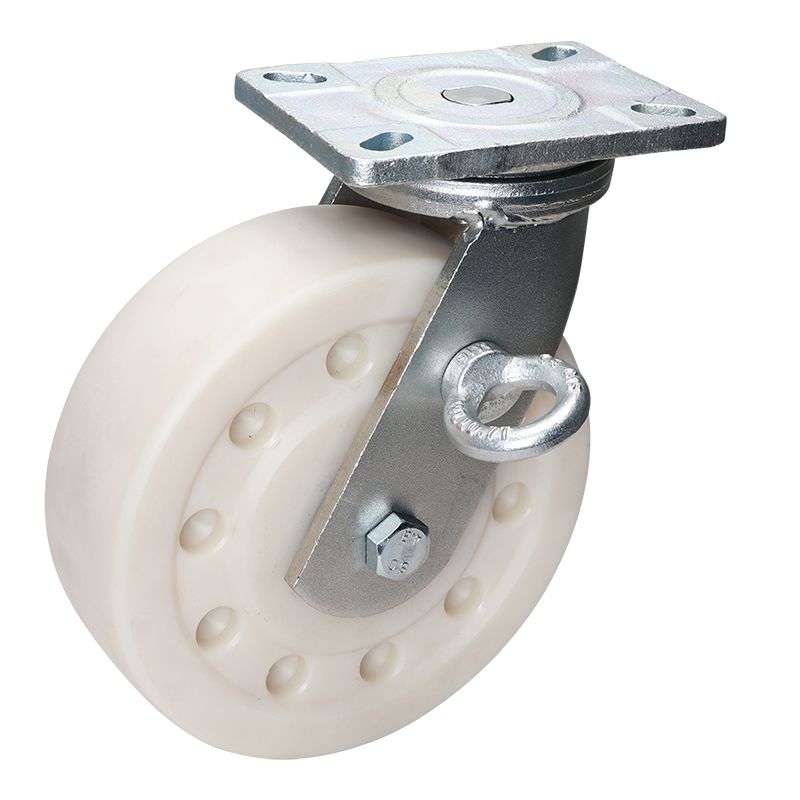 EDL Extra-Heavy 10" 1800kg Plate Brake MC Caster 931210T-9310-26/T