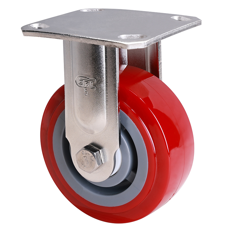 EDL Stainless Steel Heavy 5''380kg Rigid TPU Caster S71705-S715-85