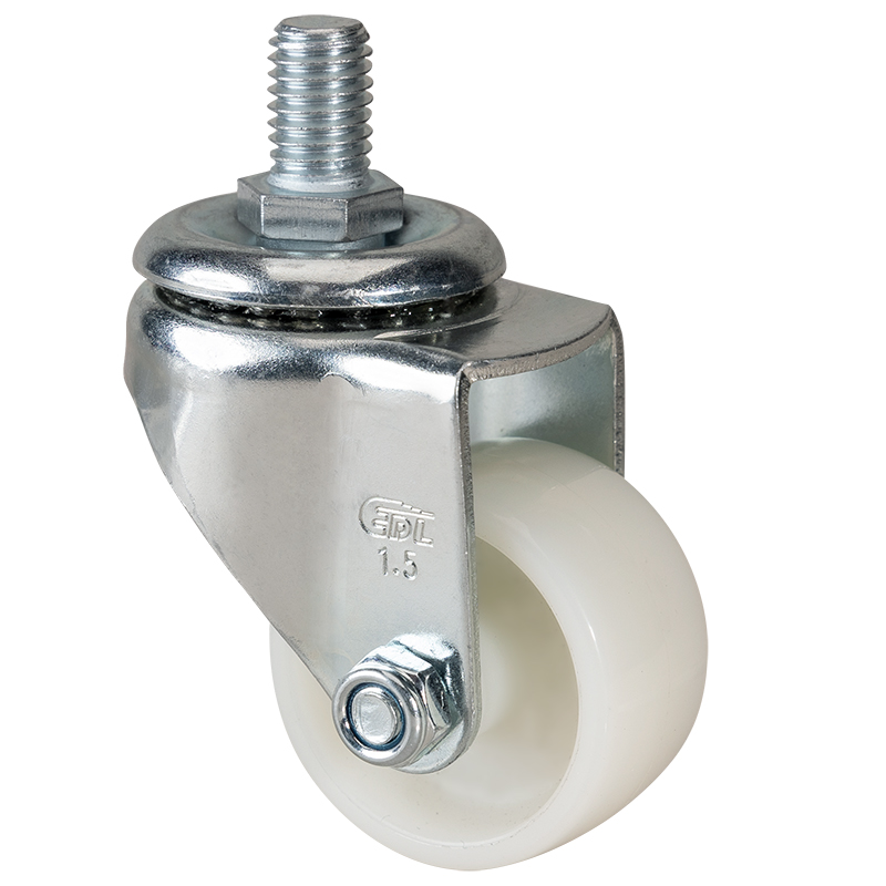 EDL Mini 1.5'' 40kg Threaded Swivel TPA Caster 261315-2615-23